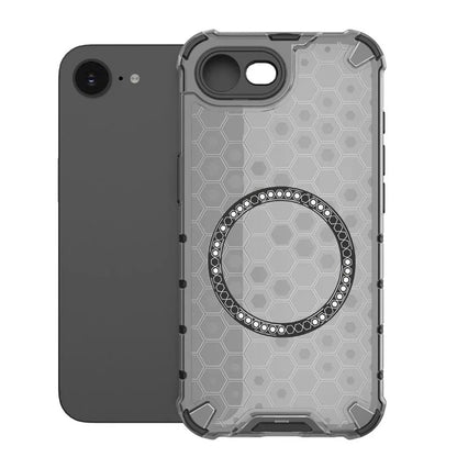 Etui MagSafe do Apple iPhone 17e / 16e, Techsuit, HoneyComb Shield, czarne