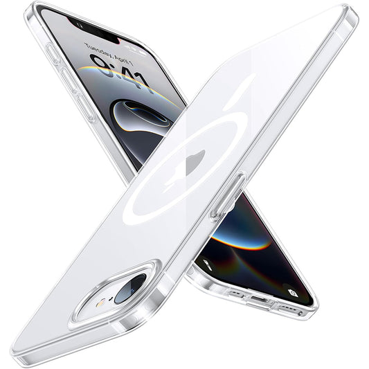 Etui MagSafe dla Apple iPhone 17e / 16e, Torras, OriginFit, Przezroczyste