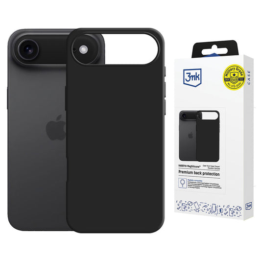 Etui MagSafe dla Apple iPhone 17 Air, 3MK, Hardy, Czarne