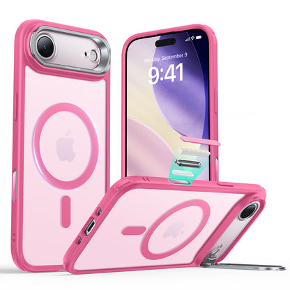 Etui MagSafe dla Apple iPhone 17 Air, ESR, Classic Hybrid Kickstand, Satynowy Róż