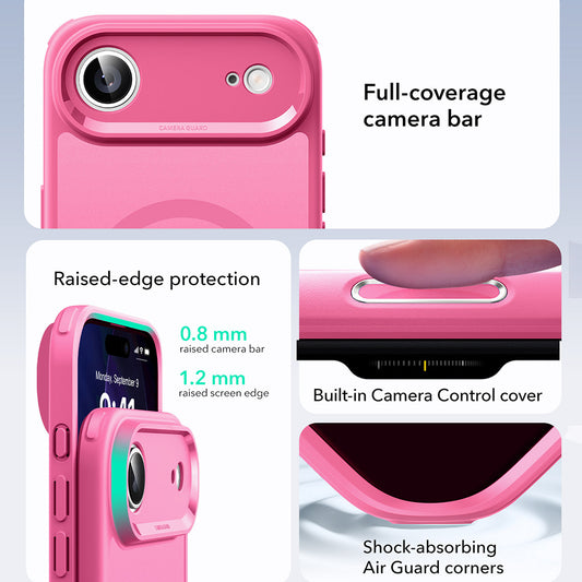 Etui MagSafe dla Apple iPhone 17 Air, ESR, Classic Hybrid, Satynowy Róż