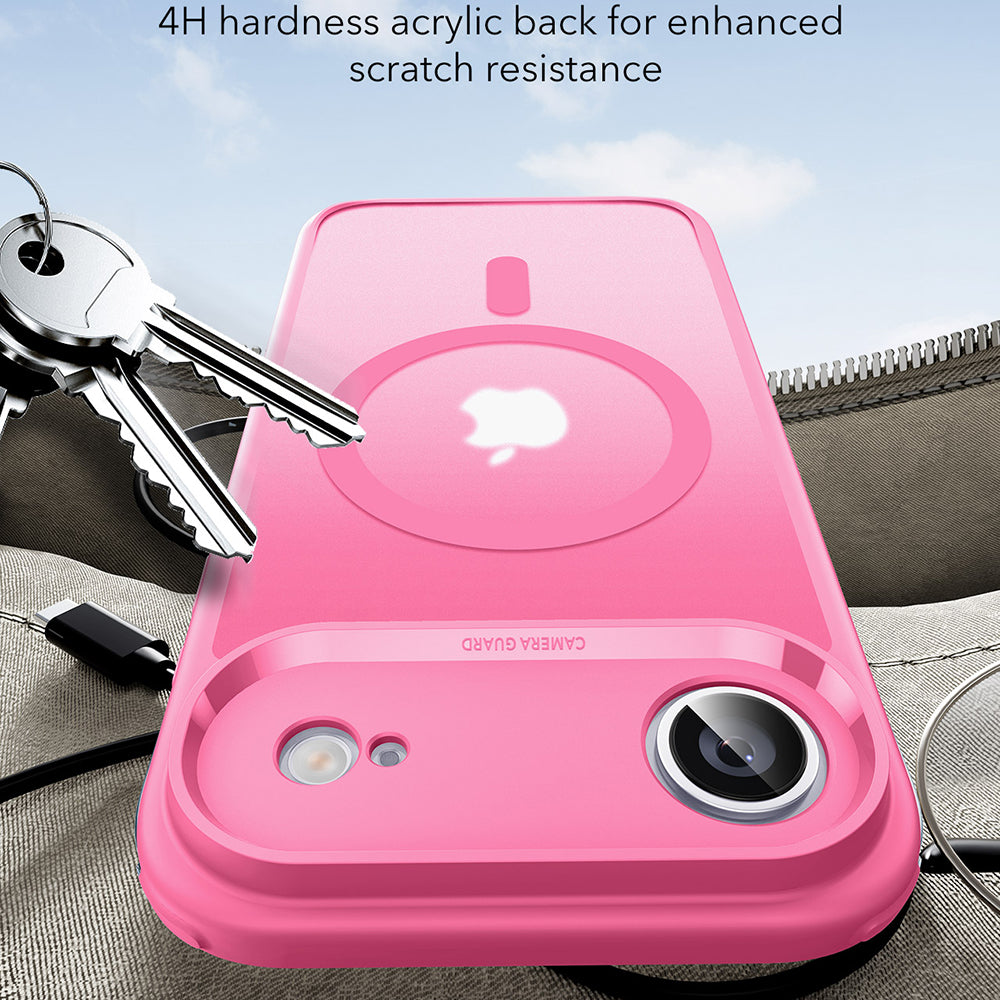 Etui MagSafe dla Apple iPhone 17 Air, ESR, Classic Hybrid, Satynowy Róż