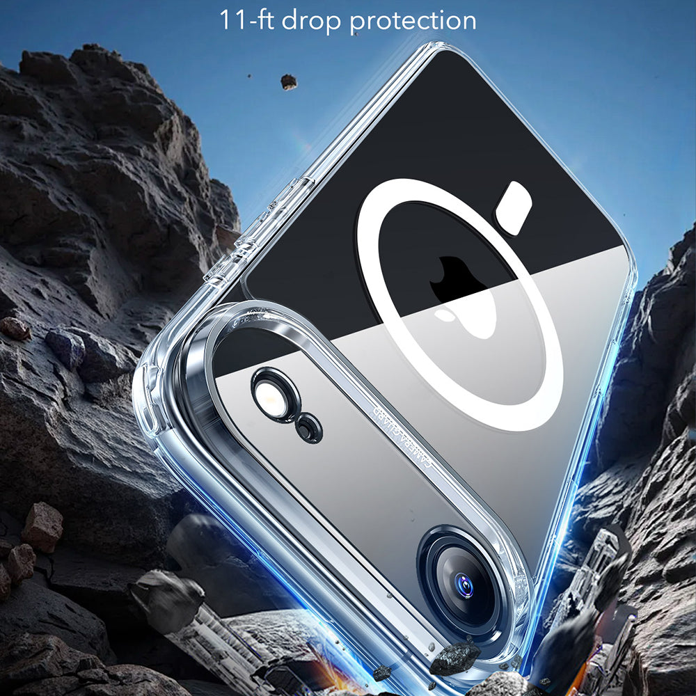 Etui MagSafe dla Apple iPhone 17 Air, ESR, Classic Hybrid, Przezroczyste