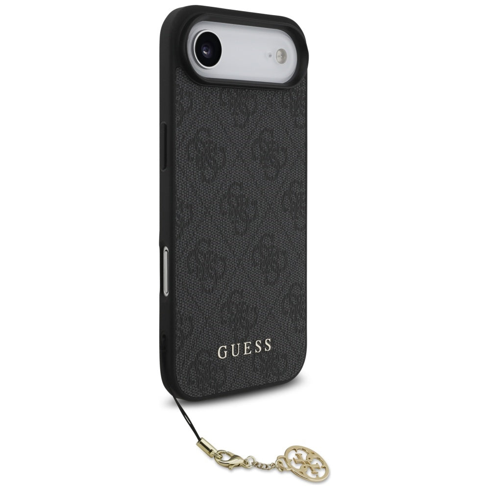 Etui MagSafe dla Apple iPhone 17 Air, Guess, 4G Charm Cradle, Czarne