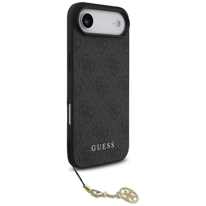 Etui MagSafe dla Apple iPhone 17 Air, Guess, 4G Charm Cradle, Czarne