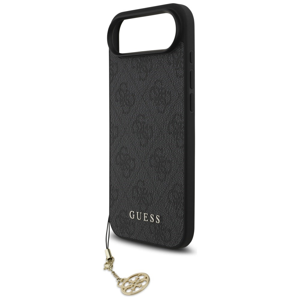 Etui MagSafe dla Apple iPhone 17 Air, Guess, 4G Charm Cradle, Czarne