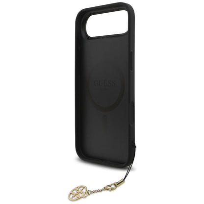 Etui MagSafe dla Apple iPhone 17 Air, Guess, 4G Charm Cradle, Czarne