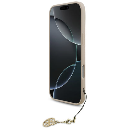 Etui MagSafe dla Apple iPhone 17 Air, Guess, 4G Charm Cradle, Różowy