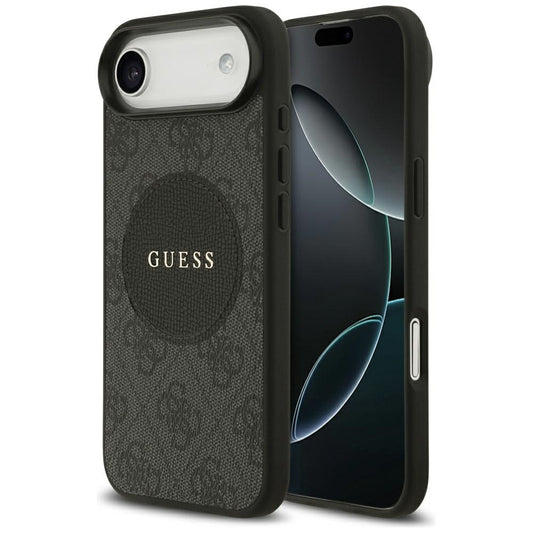 Etui MagSafe dla Apple iPhone 17 Air, Guess, 4G Circle Classic Logo, Czarne