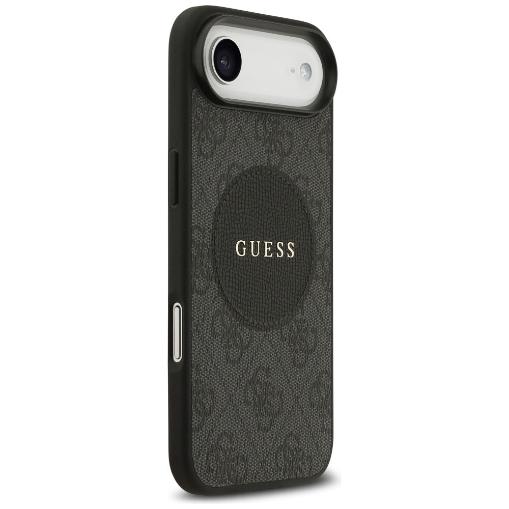 Etui MagSafe dla Apple iPhone 17 Air, Guess, 4G Circle Classic Logo, Czarne