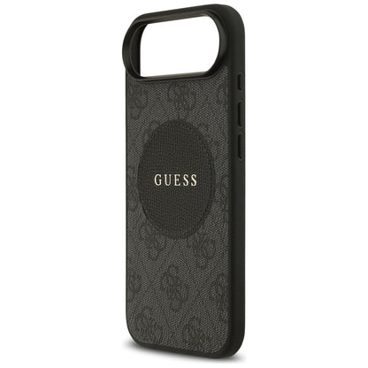 Etui MagSafe dla Apple iPhone 17 Air, Guess, 4G Circle Classic Logo, Czarne