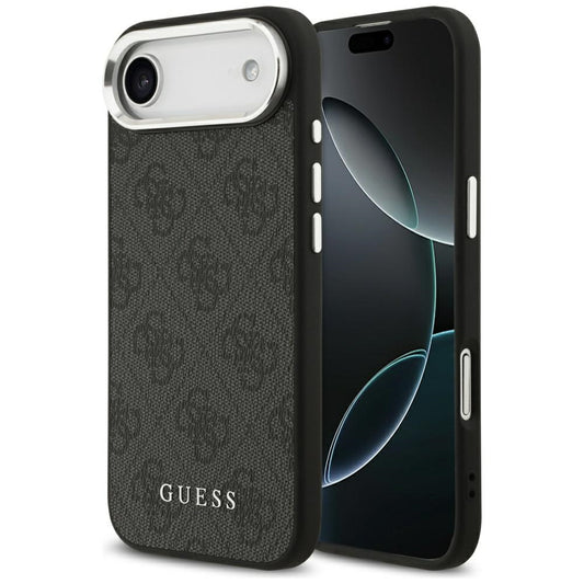Etui MagSafe dla Apple iPhone 17 Air, Guess, 4G Classic Logo, Czarne