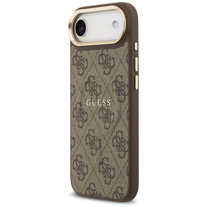 Etui MagSafe dla Apple iPhone 17 Air, Guess, 4G Classic, Brązowy
