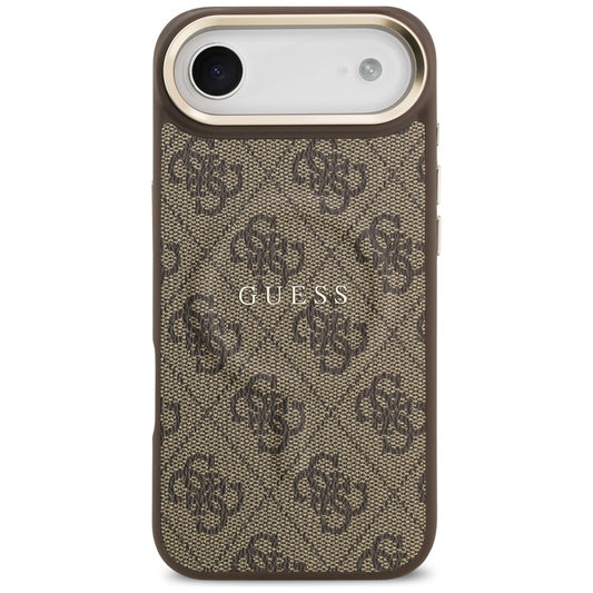 Etui MagSafe dla Apple iPhone 17 Air, Guess, 4G Classic, Brązowy