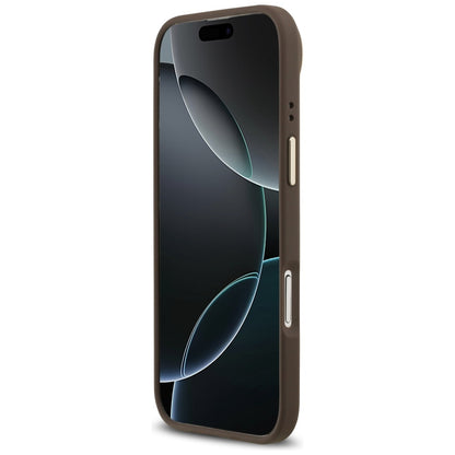 Etui MagSafe dla Apple iPhone 17 Air, Guess, 4G Classic, Brązowy