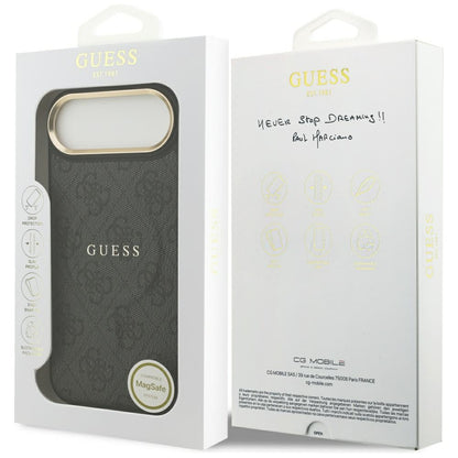 MagSafe Case for Apple iPhone 17 Air, Guess, 4G Classic, Black