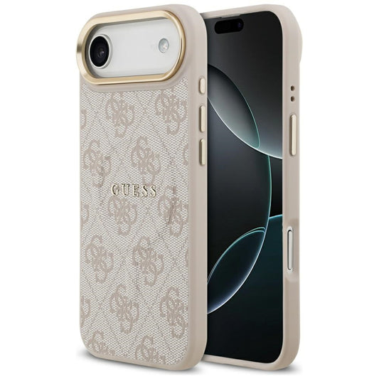 Etui MagSafe dla Apple iPhone 17 Air, Guess, 4G Classic, Różowy