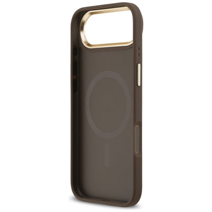 Etui MagSafe dla Apple iPhone 17 Air, Guess, 4G Stripe, Brązowy