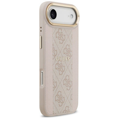 Etui MagSafe dla Apple iPhone 17 Air, Guess, 4G Stripe, Różowy