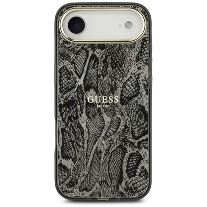 Etui MagSafe dla Apple iPhone 17 Air, Guess, Python Pattern, Czarne