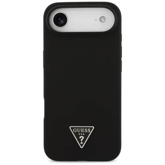 Etui MagSafe dla Apple iPhone 17 Air, Guess, Triangle Logo, Czarne