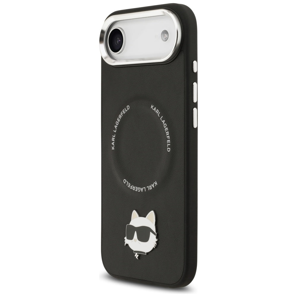 Etui MagSafe dla Apple iPhone 17 Air, Karl Lagerfeld, Choupette Pin, Czarne