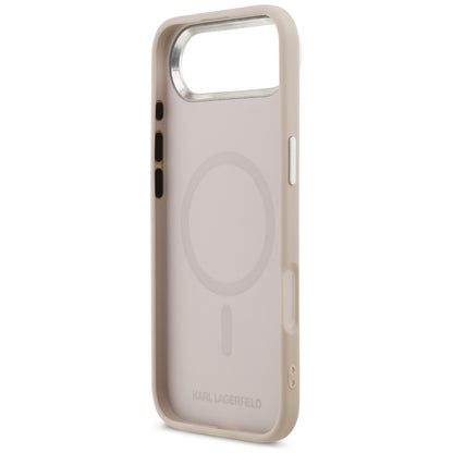 Etui MagSafe dla Apple iPhone 17 Air, Karl Lagerfeld, Karl & Choupette Pins, Różowy