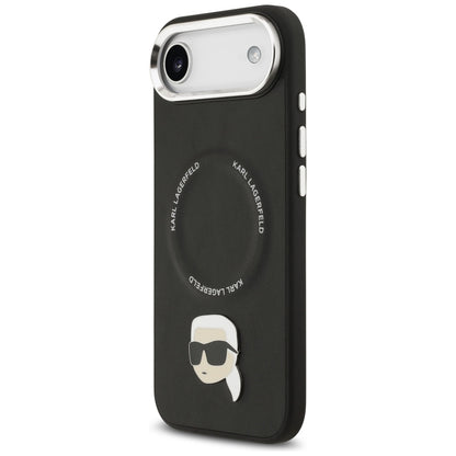 MagSafe Case for Apple iPhone 17 Air, Karl Lagerfeld, Karl Pin, Black