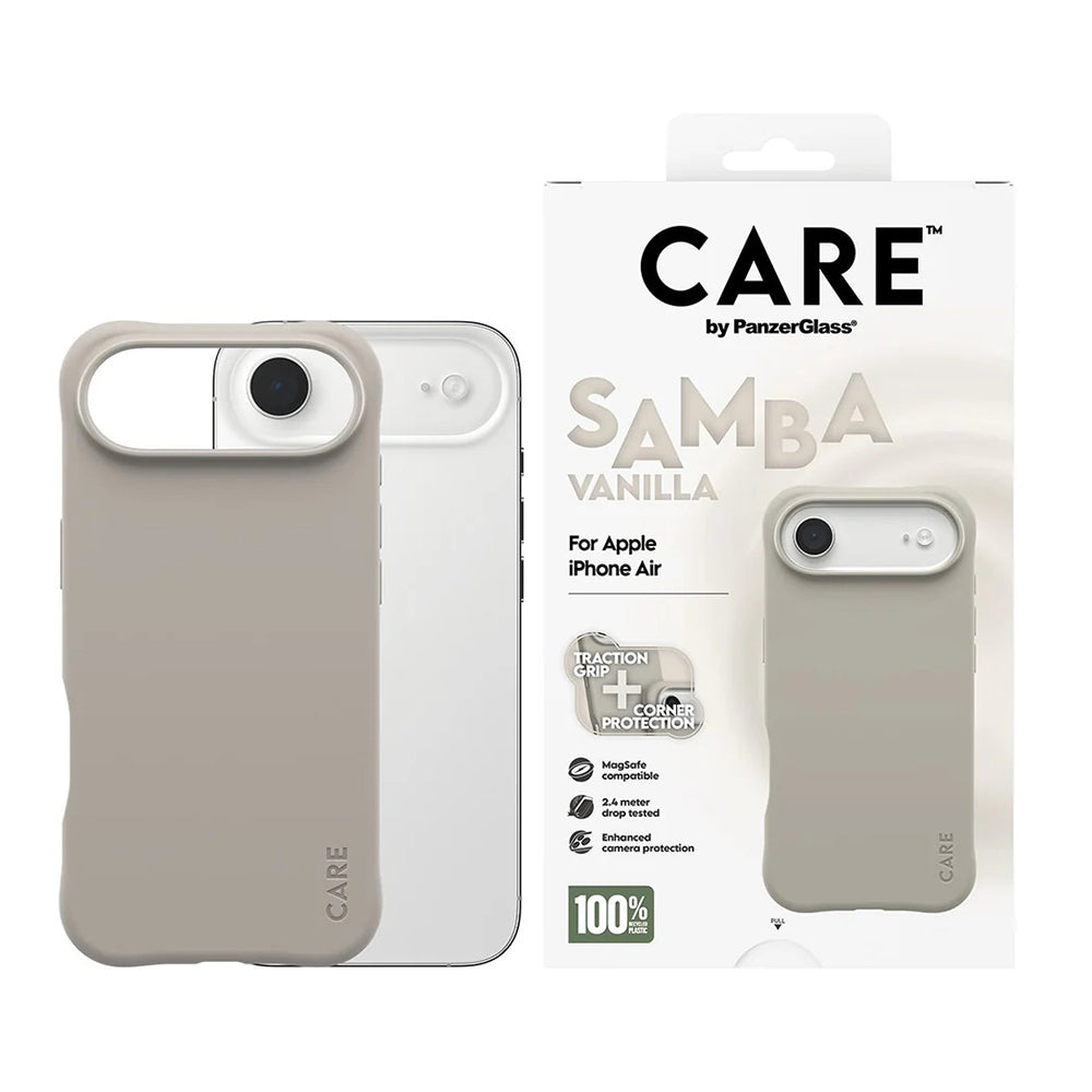 Etui MagSafe dla Apple iPhone 17 Air, PanzerGlass, Care Fashionable, Beżowy