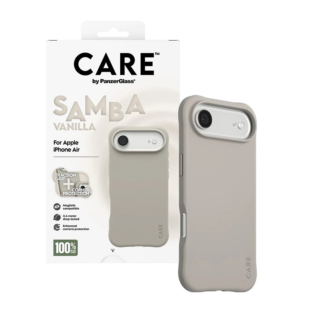 Etui MagSafe dla Apple iPhone 17 Air, PanzerGlass, Care Fashionable, Beżowy