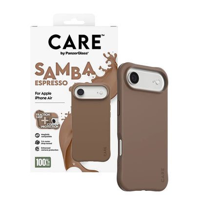 Etui MagSafe dla Apple iPhone 17 Air, PanzerGlass, Care Fashionable, Brązowy