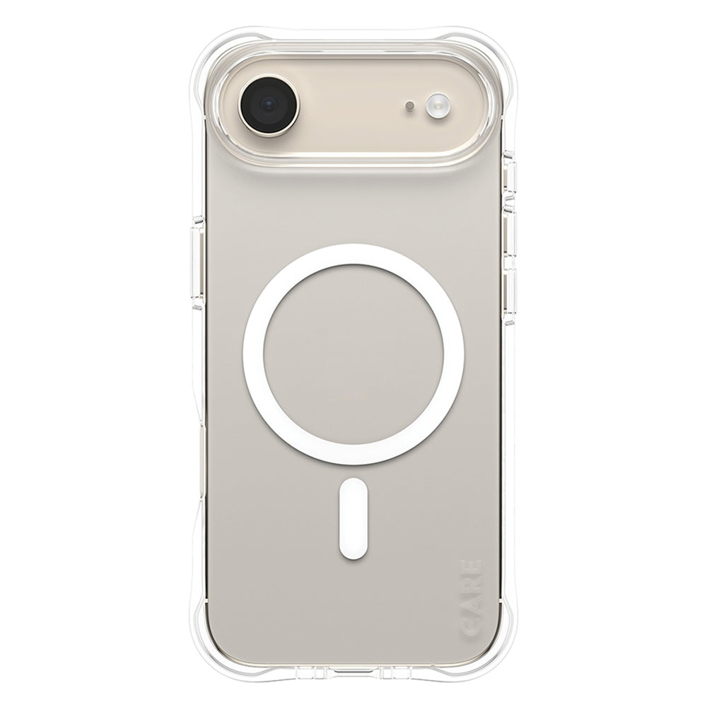Etui MagSafe dla Apple iPhone 17 Air, PanzerGlass, Modne, Przezroczyste Białe