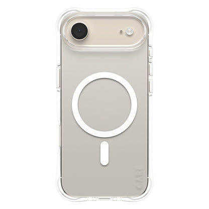 Etui MagSafe dla Apple iPhone 17 Air, PanzerGlass, Modne, Przezroczyste Białe