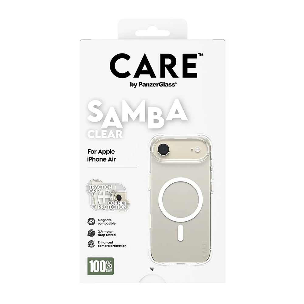 Etui MagSafe dla Apple iPhone 17 Air, PanzerGlass, Modne, Przezroczyste Białe