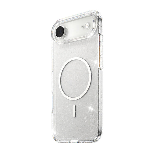 Etui MagSafe dla Apple iPhone 17 Air, PanzerGlass, Care Urban Explorer Star Lit, Przezroczyste Białe