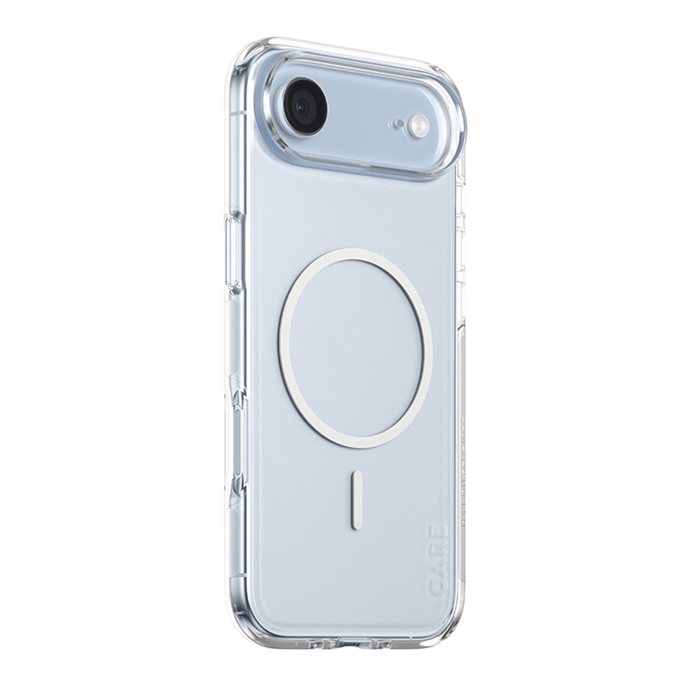 Etui MagSafe dla Apple iPhone 17 Air, PanzerGlass, Care Urban Explorer, Przezroczyste Białe