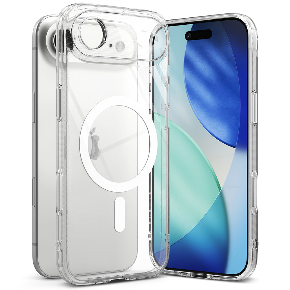 Etui MagSafe dla Apple iPhone 17 Air, Ringke, Fusion, Przezroczyste