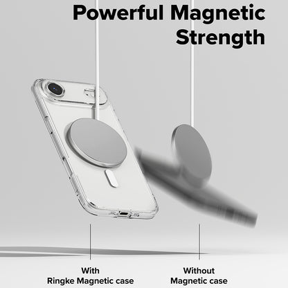 Etui MagSafe dla Apple iPhone 17 Air, Ringke, Fusion, Przezroczyste