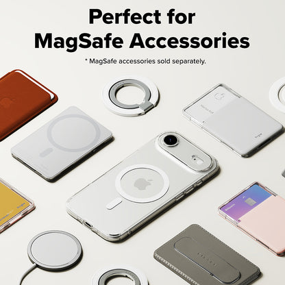 Etui MagSafe dla Apple iPhone 17 Air, Ringke, Fusion, Przezroczyste