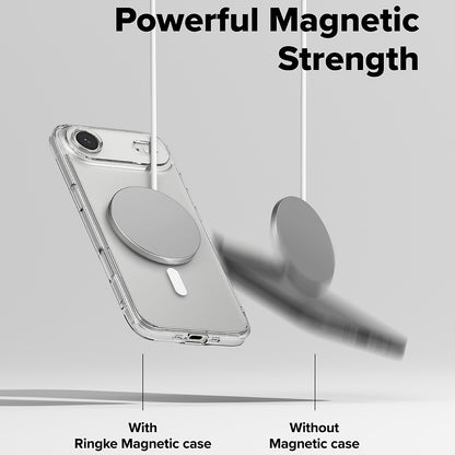 Etui MagSafe dla Apple iPhone 17 Air, Ringke, Fusion, Matowe Przezroczyste