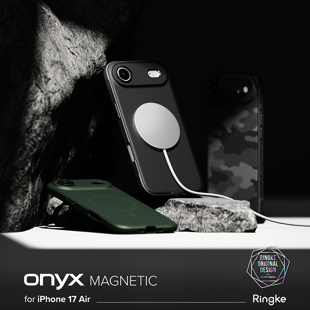 Etui MagSafe dla Apple iPhone 17 Air, Ringke, Onyx, Camouflage