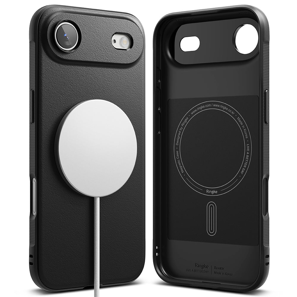 Etui MagSafe dla Apple iPhone 17 Air, Ringke, Onyx, Czarne