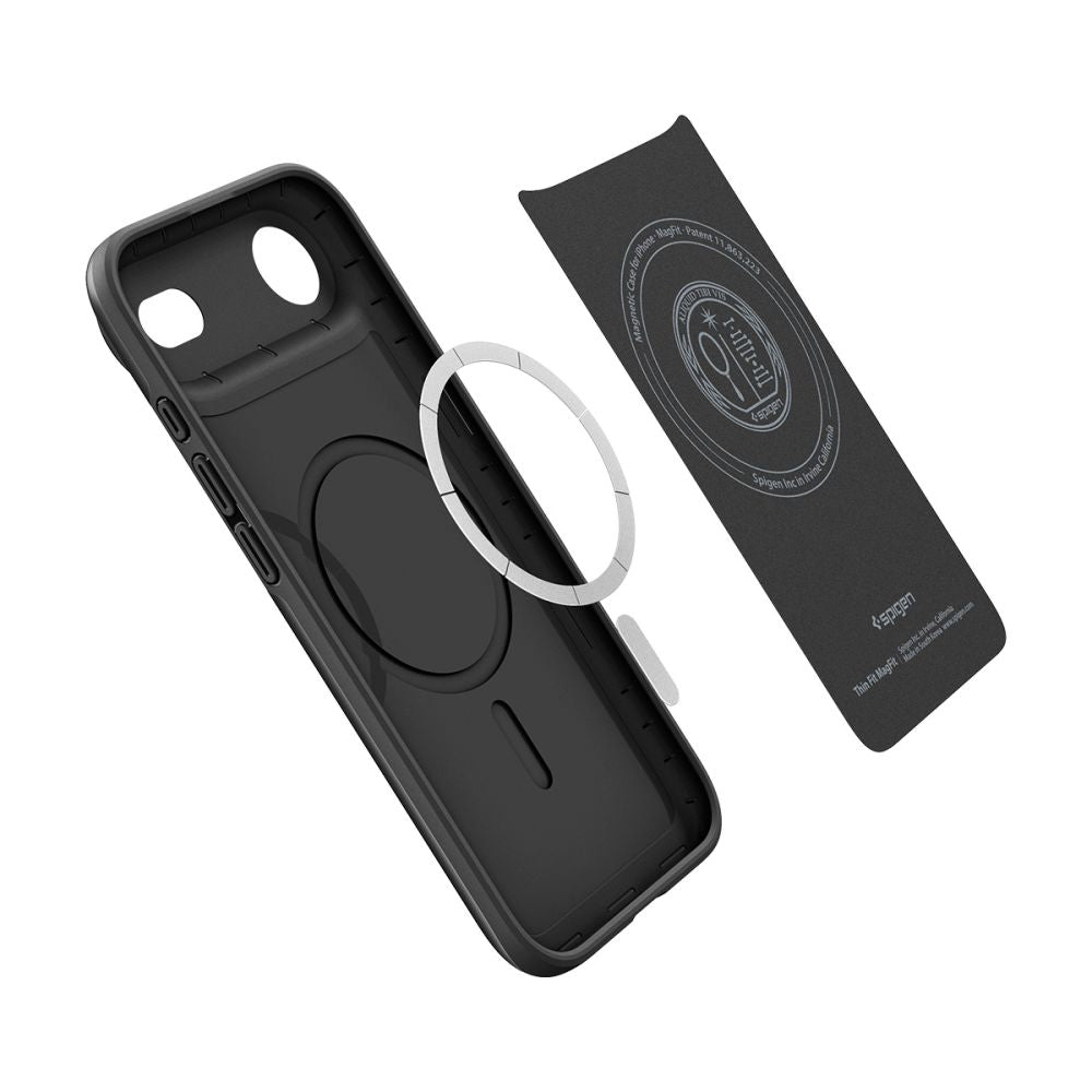 MagSafe Case for Apple iPhone 17 Air, Spigen, Thin Fit, Black