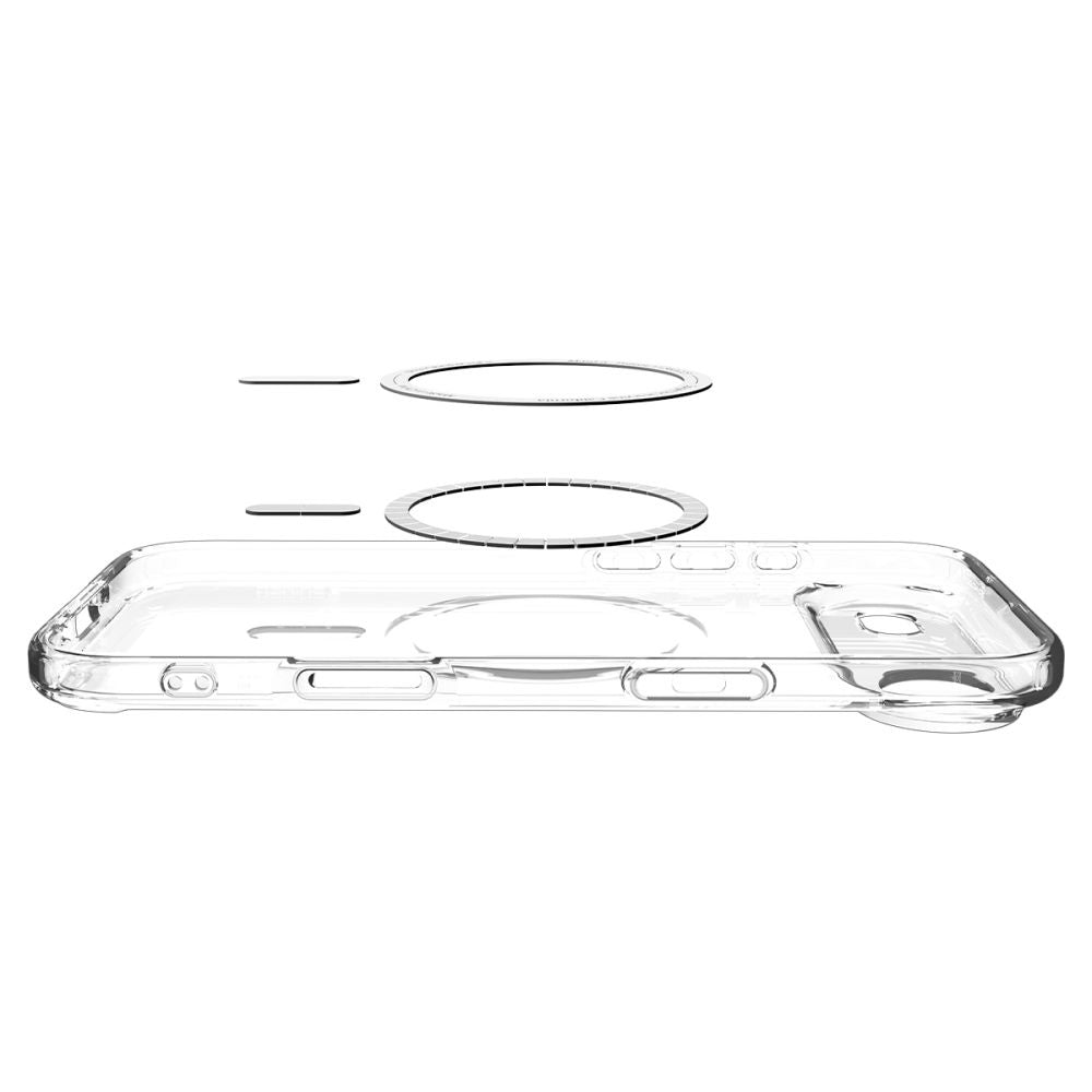 Etui MagSafe dla Apple iPhone 17 Air, Spigen, Ultra Hybrid, Satynowa Biel