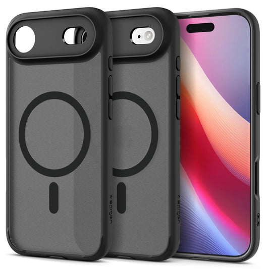 Etui MagSafe dla Apple iPhone 17 Air, Spigen, Ultra Hybrid, Satynowa Czarność