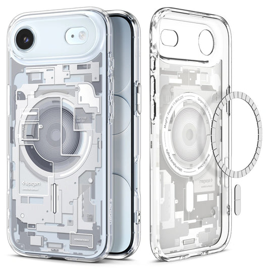 Etui MagSafe dla Apple iPhone 17 Air, Spigen, Ultra Hybrid Zero One, Białe