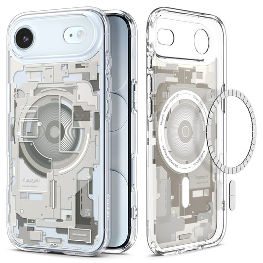 Etui MagSafe dla Apple iPhone 17 Air, Spigen, Ultra Hybrid Zero One, Beżowy