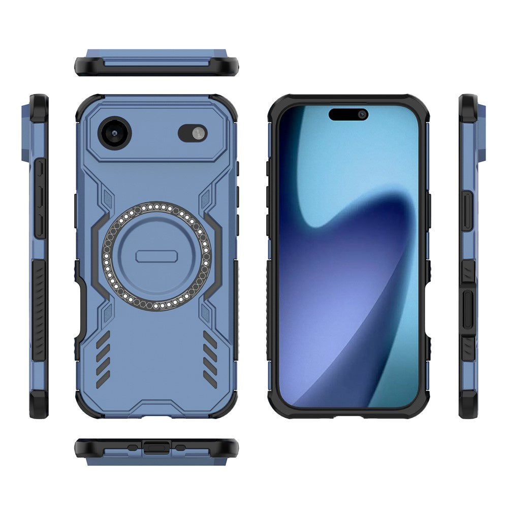 Etui MagSafe dla Apple iPhone 17 Air, Techsuit, ArmorMag, Niebieskie