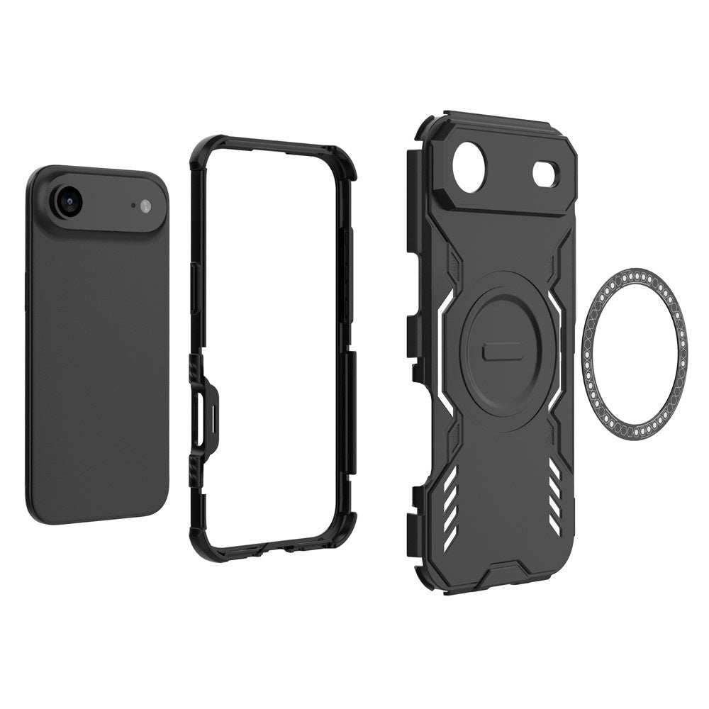 Etui MagSafe dla Apple iPhone 17 Air, Techsuit, ArmorMag, Niebieskie