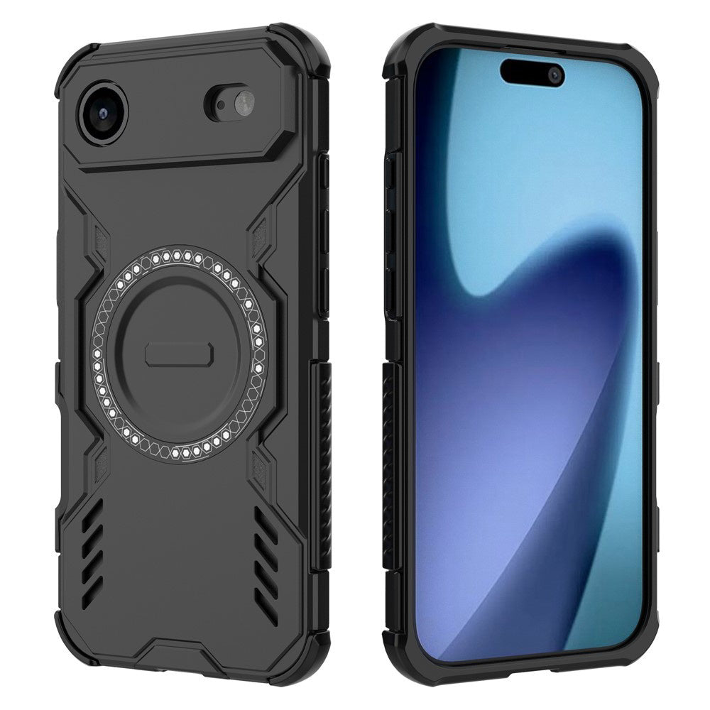 Etui MagSafe dla Apple iPhone 17 Air, Techsuit, ArmorMag, Czarne